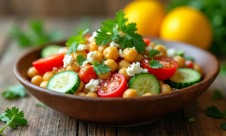 Mediterranean Chickpea Salad