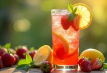 Strawberry & Basil Lemonade