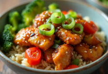 Teriyaki Chicken Meat Prep Bowls